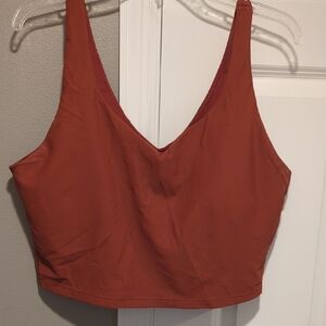 Old Navy Rust Crop Top
